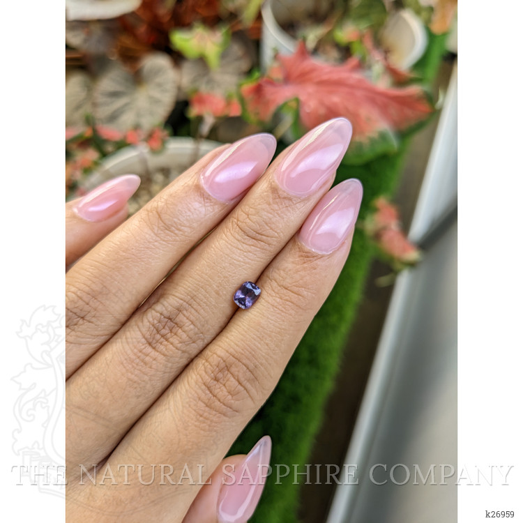 0.61 Ct. Pinkish Purple Spinel from Ceylon (Sri Lanka)