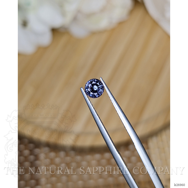 0.57 Ct. Bluish Purple Spinel from Ceylon (Sri Lanka)