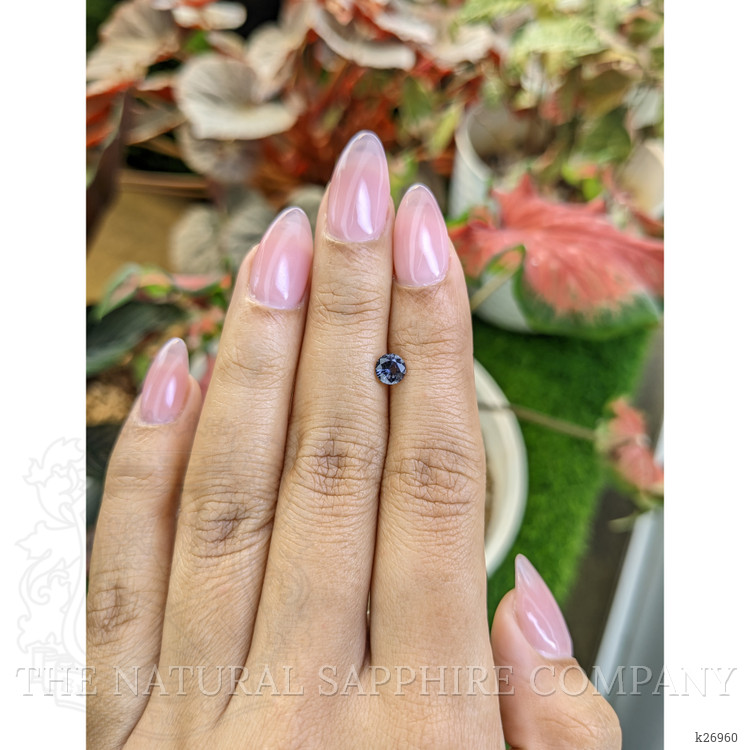 0.57 Ct. Bluish Purple Spinel from Ceylon (Sri Lanka)