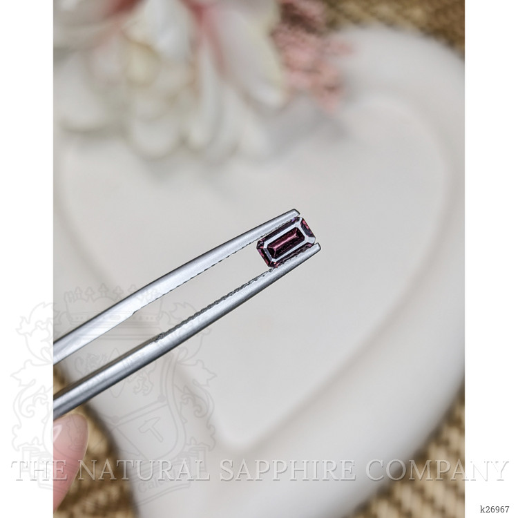 0.55 Ct. Purplish Pink Spinel from Ceylon (Sri Lanka)