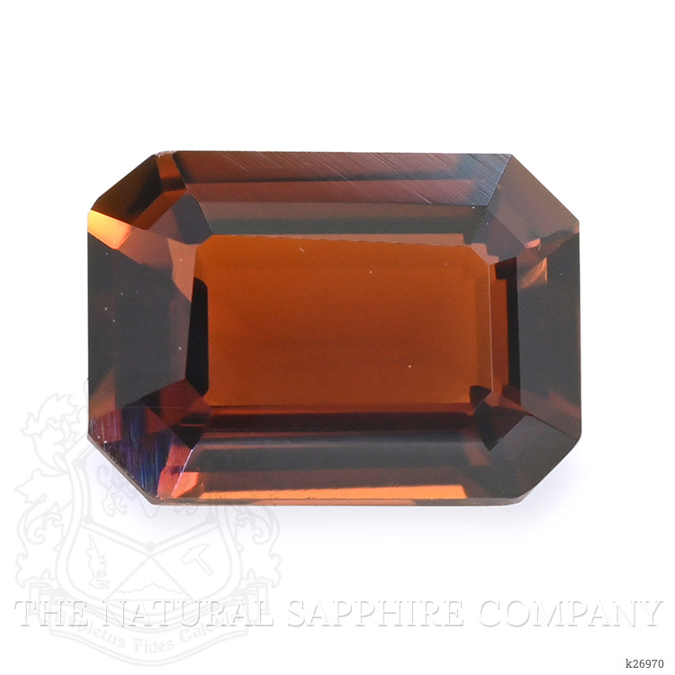 0.56 Ct. Orange Tourmaline from Ceylon (Sri Lanka)