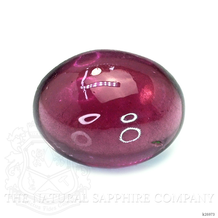 1.93 Ct. Pinkish Purple Cabochon Rhodolite Garnet from Ceylon (Sri Lanka)