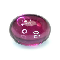 2.18 Ct. Pinkish Purple Cabochon Rhodolite Garnet from Ceylon (Sri Lanka) Video