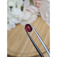2.18 Ct. Pinkish Purple Cabochon Rhodolite Garnet from Ceylon (Sri Lanka) Life Style