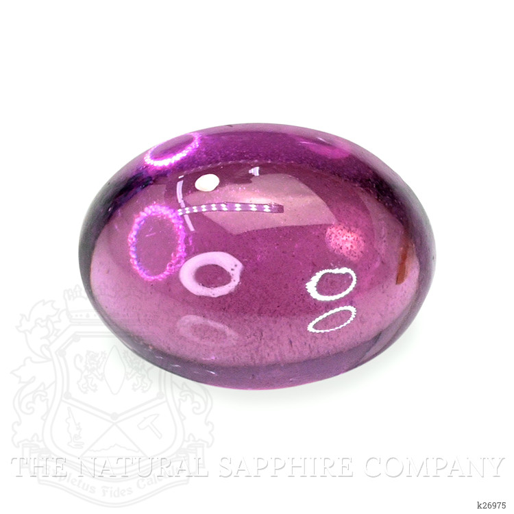 2.00 Ct. Purple Cabochon Rhodolite Garnet from Ceylon (Sri Lanka)