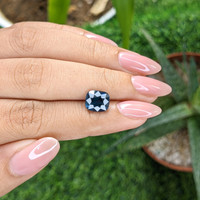 3.18 Ct. Blue Cobalt Spinel from Tanzania Life Style