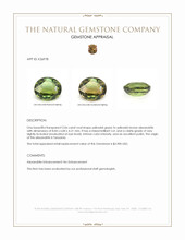 2.06 Ct. Alexandrite from Tanzania Appraisal
