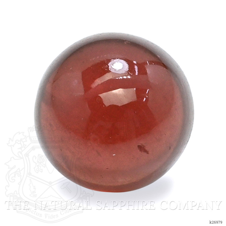 1.51 Ct. Red Cabochon Almandine Garnet from Ceylon (Sri Lanka)