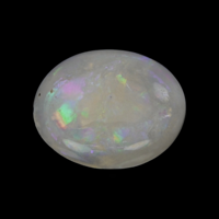 1.27 Ct. Cabochon White Opal from Australia Video