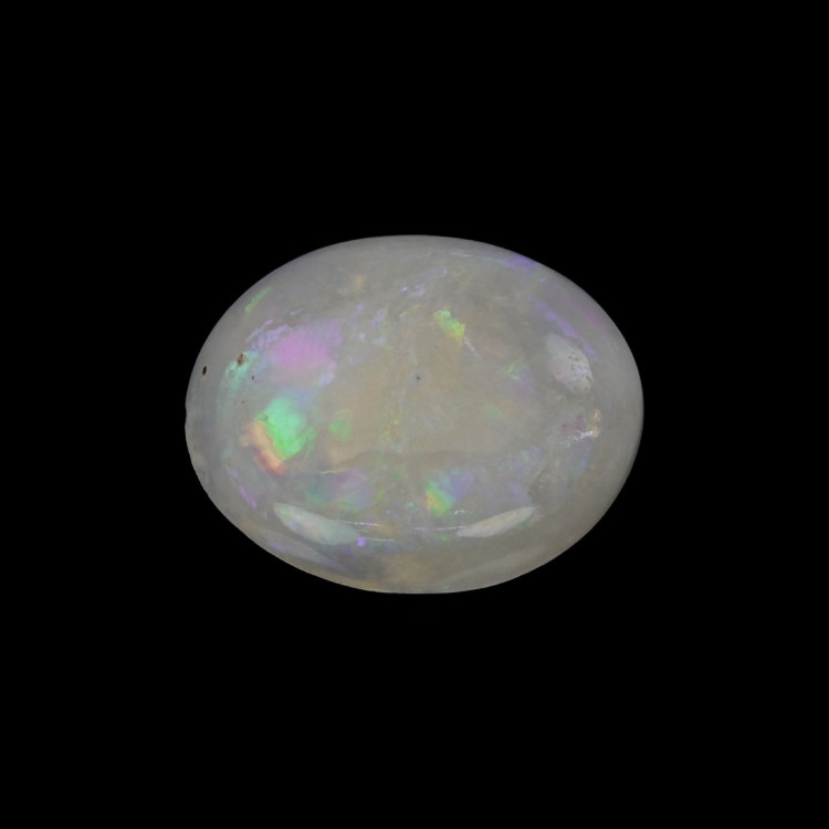 1.27 Ct. Cabochon White Opal from Australia