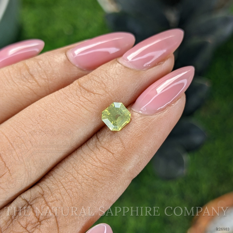 1.08 Ct. Greenish Yellow Chrysoberyl from Tanzania