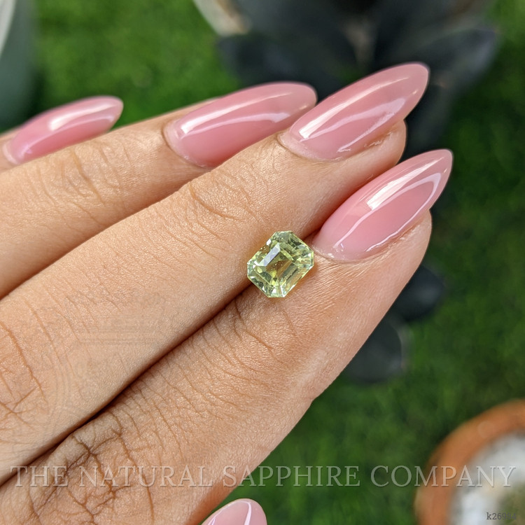 1.28 Ct. Greenish Yellow Chrysoberyl from Tanzania