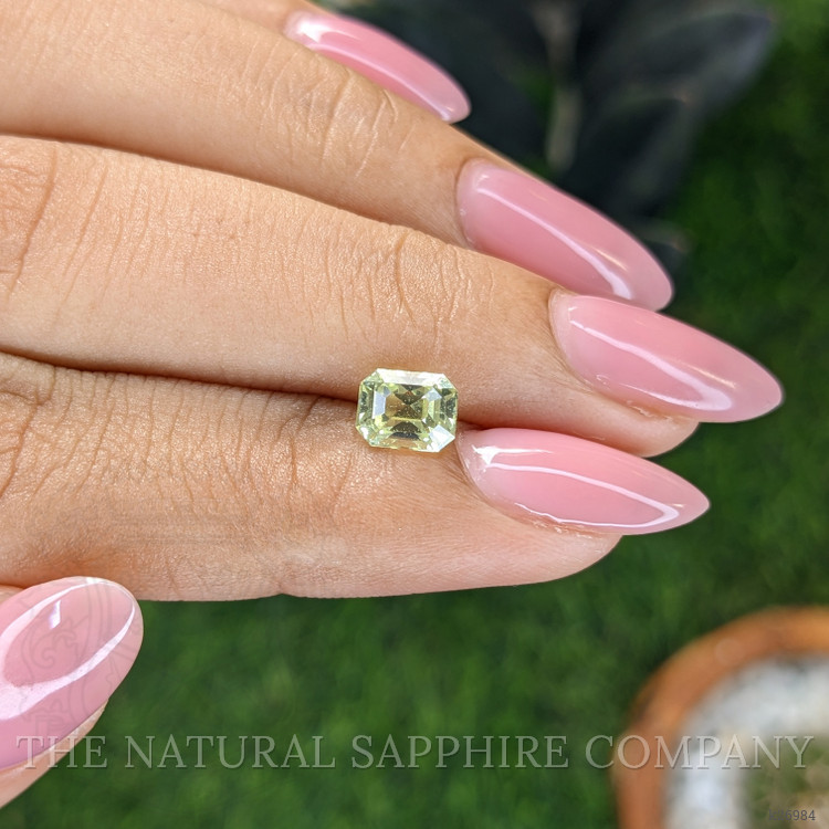 1.28 Ct. Greenish Yellow Chrysoberyl from Tanzania