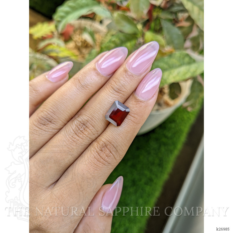 4.48 Ct. Red Almandine Garnet from Ceylon (Sri Lanka)