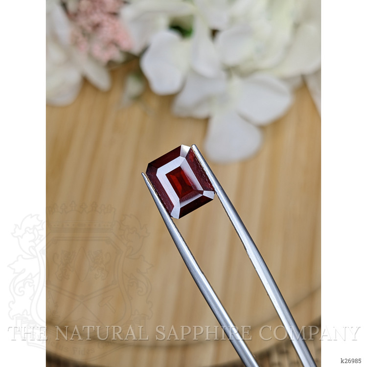 4.48 Ct. Red Almandine Garnet from Ceylon (Sri Lanka)