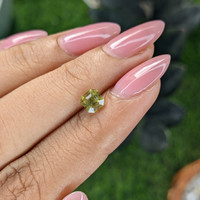 0.95 Ct. Greenish Yellow Chrysoberyl from Tanzania Life Style
