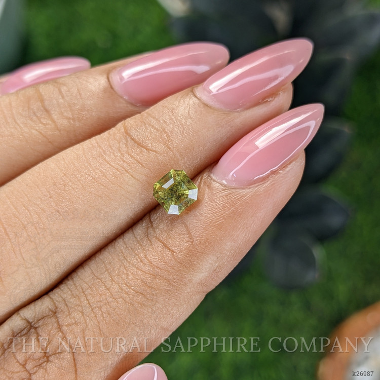 0.95 Ct. Greenish Yellow Chrysoberyl from Tanzania