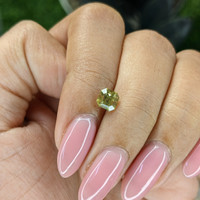 0.95 Ct. Greenish Yellow Chrysoberyl from Tanzania Life Style