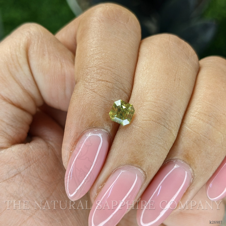 0.95 Ct. Greenish Yellow Chrysoberyl from Tanzania
