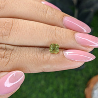 0.95 Ct. Greenish Yellow Chrysoberyl from Tanzania Life Style
