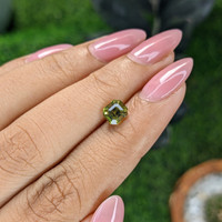 1.23 Ct. Greenish Yellow Chrysoberyl from Tanzania Life Style