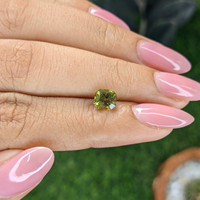 1.23 Ct. Greenish Yellow Chrysoberyl from Tanzania Life Style