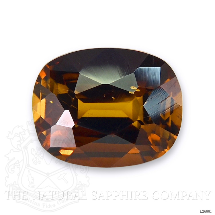 3.73 Ct. Orangish Brown Tourmaline from Ceylon (Sri Lanka)