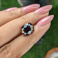 3.73 Ct. Orangish Brown Tourmaline from Ceylon (Sri Lanka) Life Style