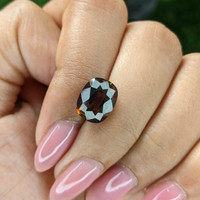 3.73 Ct. Orangish Brown Tourmaline from Ceylon (Sri Lanka) Life Style