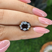 3.73 Ct. Orangish Brown Tourmaline from Ceylon (Sri Lanka) Life Style