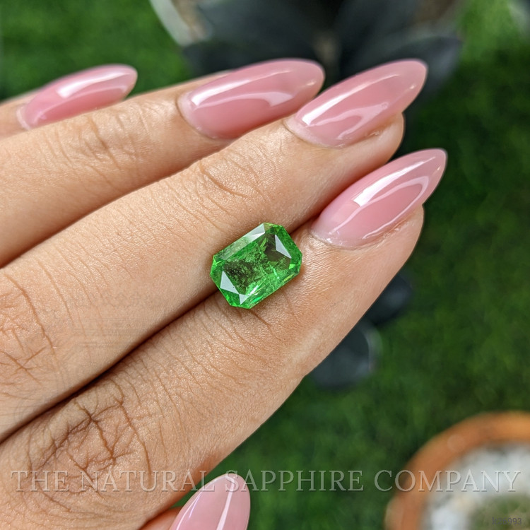 2.64 Ct. Tsavorite Garnet from Tanzania