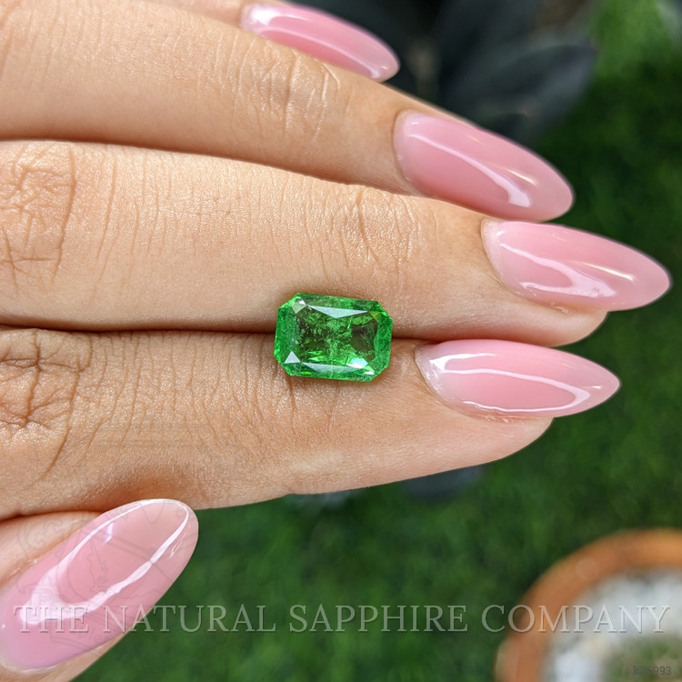 2.64 Ct. Tsavorite Garnet from Tanzania