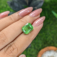 5.68 Ct. Tsavorite Garnet from Tanzania Life Style