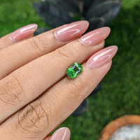 1.32 Ct. Tsavorite Garnet from Tanzania Life Style