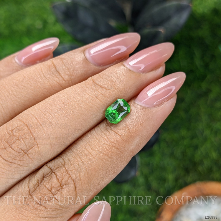 1.32 Ct. Tsavorite Garnet from Tanzania