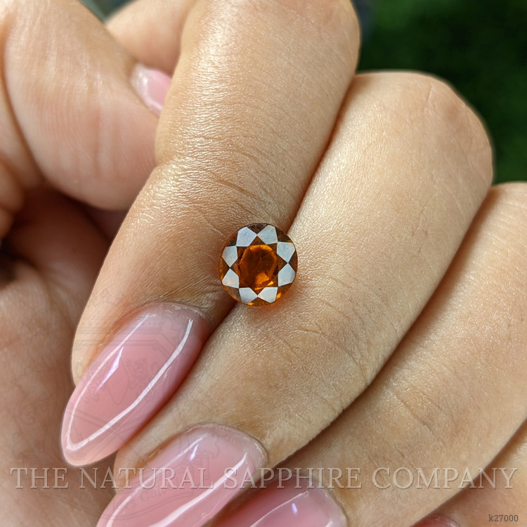 1.39 Ct. Orange Hessonite Garnet