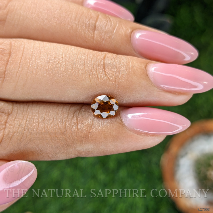 0.94 Ct. Orange Hessonite Garnet