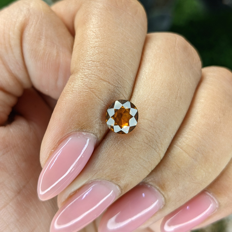 1.39 Ct. Orange Hessonite Garnet