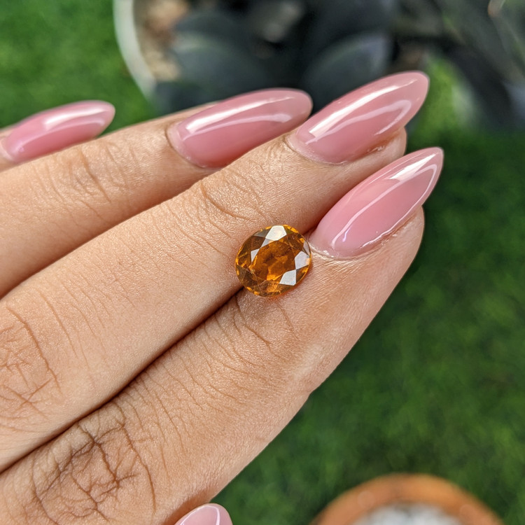 1.83 Ct. Orange Hessonite Garnet