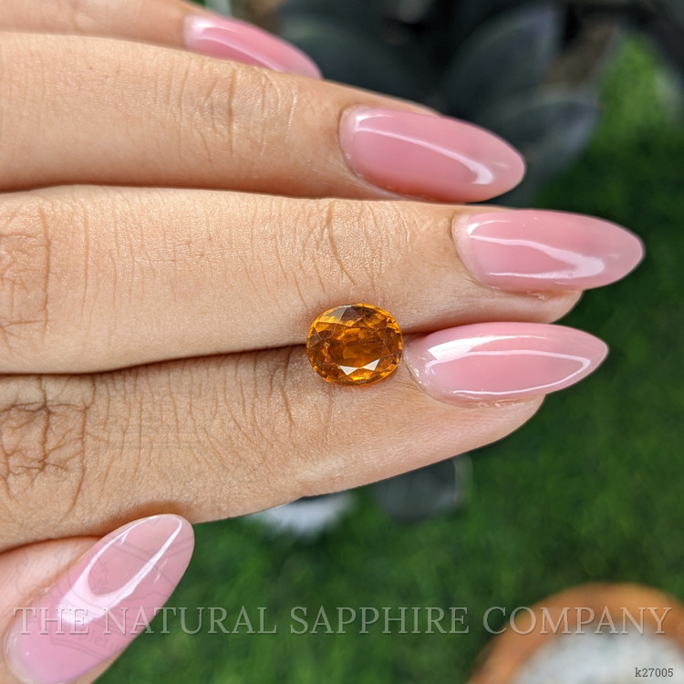 1.83 Ct. Orange Hessonite Garnet