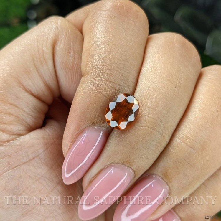 2.33 Ct. Golden Orange Hessonite Garnet