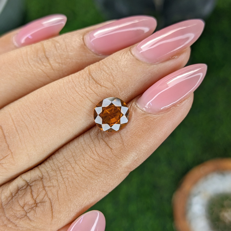 1.87 Ct. Golden Orange Hessonite Garnet