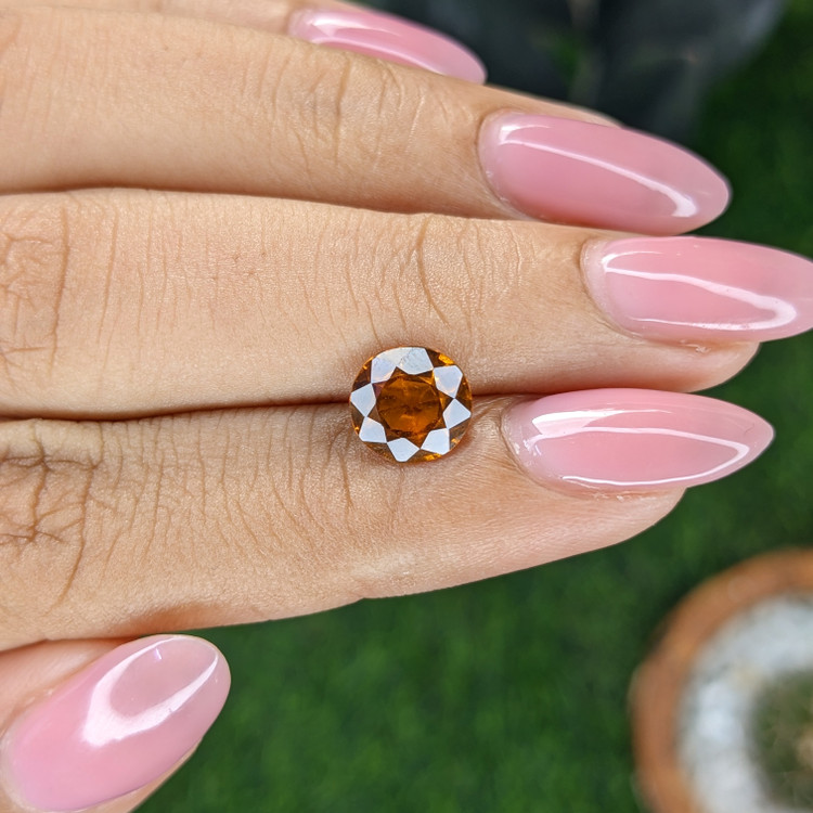 1.87 Ct. Golden Orange Hessonite Garnet
