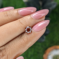 1.05 Ct. Reddish Brown Hessonite Garnet Life Style