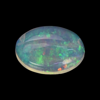 0.55 Ct. Cabochon Crystal/Jelly Opal from Australia Video