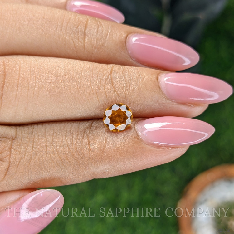 1.09 Ct. Golden Orange Hessonite Garnet
