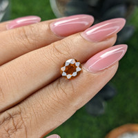 1.68 Ct. Golden Orange Hessonite Garnet Life Style