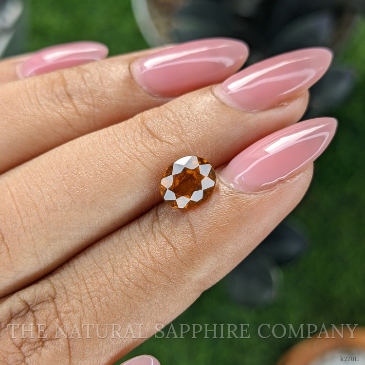 1.68 Ct. Golden Orange Hessonite Garnet