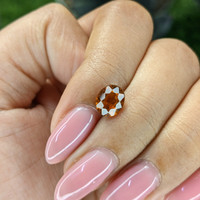 1.68 Ct. Golden Orange Hessonite Garnet Life Style