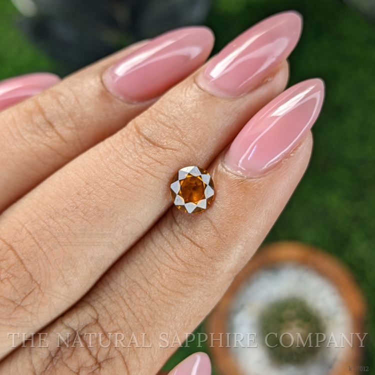 0.94 Ct. Golden Orange Hessonite Garnet
